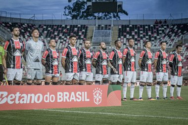 Joinville (SC), Brazil 24/02/2026 - Action during the match between Joinville EC (SC) and CSA (AL), valid for the second phase of the 2026 Copa do Brasil, held at Arena Joinville stadium, in the city of Joinville (richard ferrari / thenews2)
