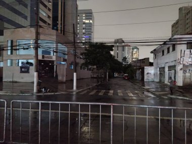 Sao Paulo (SP), Brezilya 02 / 26 / 2026 - Avenida Luis Carlos Berrini 'nin son bölümü bu gece Brooklin, Sao Paulo' nun güney bölgesinde elektrik kesintisi yaşıyor. (leandro chemalle / the new ws2)