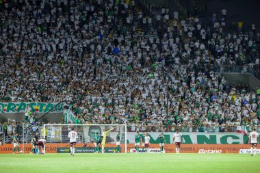 Barueri (SP), Brezilya 25 / 02 / 2026 Arena Barueri 'de Palmeiras ile Fluminense arasında oynanan karşılaşma, Brezilya Şampiyonası Serie A' nın bu Çarşamba gecesi oynanan 4. turu için geçerli. (leco viana / theenews2)