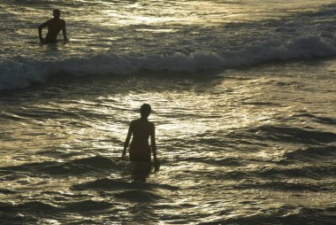 Rio de Janeiro (RJ), Brezilya 01 / 03 / 2026 Copacabana ve Arpoador plajlarında bu pazar, Mart 01 'in ilk günü. Carioca için hafta sonu yağmursuz bulutlu bir gün (fausto maia / theenews2)