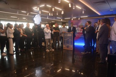 Rio de Janeiro (RJ), 06 / 03 / 2026 Lula, Rio / International Hub / RJ Havalimanı - Brezilya Cumhurbaşkanı Luiz Inacio Lula da Silva, Rio de Janeiro kentindeki bir siyasi gündem sırasında. (Fausto Maia 2. Bölüm))