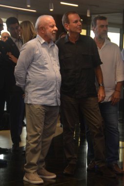 Rio de Janeiro (RJ), 06 / 03 / 2026 Lula, Rio / International Hub / RJ Havalimanı - Brezilya Cumhurbaşkanı Luiz Inacio Lula da Silva, Rio de Janeiro kentindeki bir siyasi gündem sırasında. (Fausto Maia 2. Bölüm))