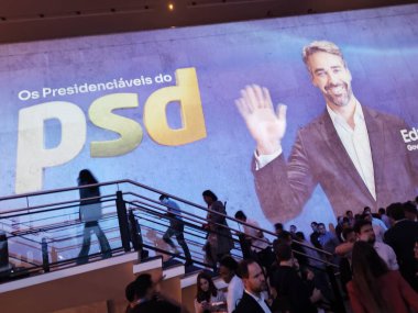 Sao Paulo (SP), 06 / 03 / 2026 - PSD, Cumhurbaşkanı Eduardo Leite, Ratinho Jr. ve Ronaldo Caiado için Sao Paulo 'nun güneyindeki Monte Libano kulübünde valilerin ön adaylarını bir araya getirdi. (Leandro Chemalle\ Yeni 2))