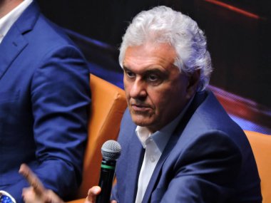 Sao Paulo (SP), Brezilya 06 / 03 / 2026 - PSD, Moema 'daki Monte Libano kulübünde (leandro chemalle / thenews2) cumhurbaşkanlığı için ön adaylar, Eduardo Leite, Ratinho Jr. ve Ronaldo Caiado' dan oluşan bir vali toplantısı düzenledi.)