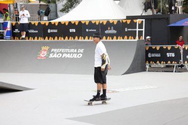 Sao Paulo (SP), Brezilya 06 / 03 / 2026 - Erkekler sokak kategorisinde 2025, Heat 2, Sao Paulo stage, (leco viana / thenews2) erkekler sokak yarışmasında kaykaycı Joao Lucas (BRA))