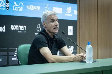 Chapeco (SC), Brezilya 03 / 16 / 2026 - Chapecoense (SC) ve Gremio (SC) arasındaki maçtan sonra Gremio teknik direktörü Luis Castro ile maç sonrası basın toplantısı, 2026 Brezilya Şampiyonluk Serisi A (Richard ferrari / thenews2)