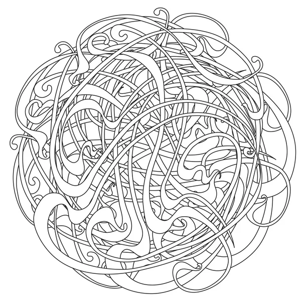 Download Dolphin and mandalas — Stock Vector © sliplee #114412170