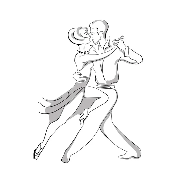 Ballerini Di Tango Vettori Stock Immagini Disegni Ballerini Di Tango Grafica Vettoriale Da Depositphotos