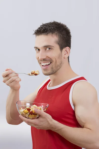 Healthy sportsman — Stock Photo, Image