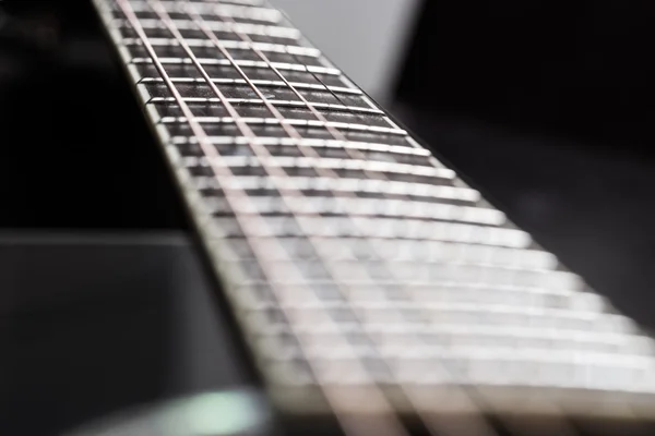 Detail of guitar strings — Stock Photo, Image