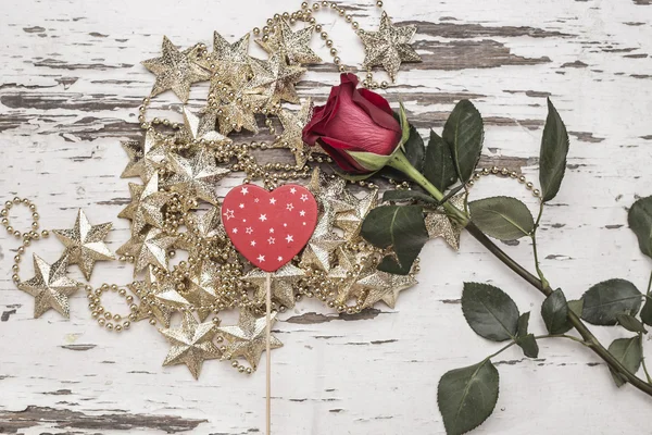 Décorations vintage Saint Valentin — Photo