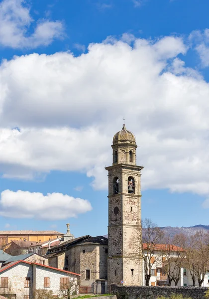 Bell tower in the blue sky — Stock Photo, Image