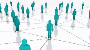 3D loopable insan ağı