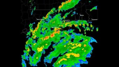 Kasırga Katrina (2005) karanın görünmesi zaman atlamalı