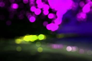 Soyut bokeh arkaplanı