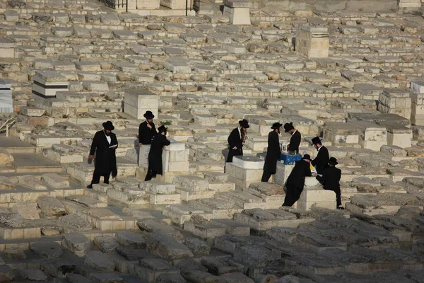 Kudüs 'te namaz kılan Ortodoks Yahudiler 