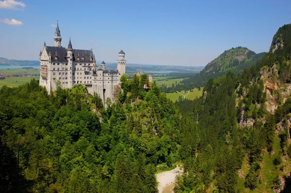 Castillo Neuschwanstein Alemania Sur Baviera —  Fotos de Stock