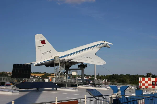 Tupolev 144 Technik Müzesi Sinsheim Almanya — Stok fotoğraf