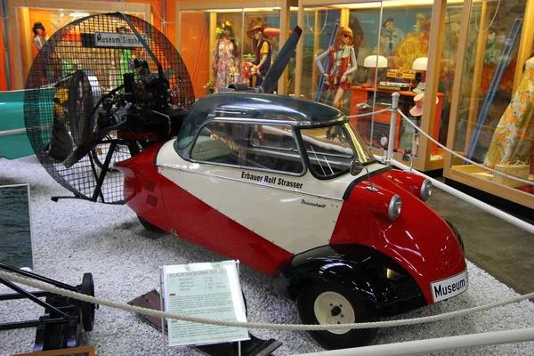 Messerschmitt Kabinenroller Technik Museum Sinsheim Alemanha — Fotografia de Stock