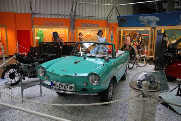 Amphicar Technik Museum Sinsheim Alemanha — Fotografia de Stock