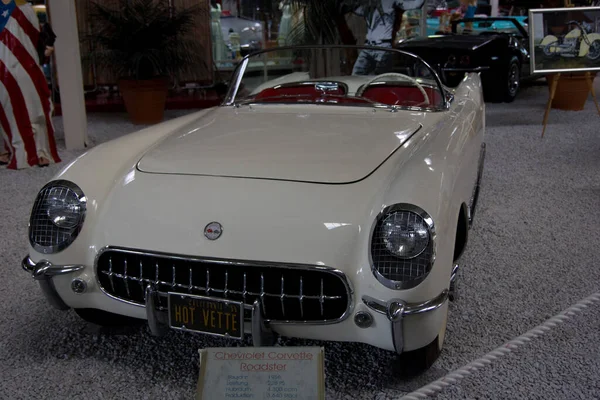 Chevrolet Corvette Roadster 1955 Technik Museum Sinsheim Germany — Stock Photo, Image