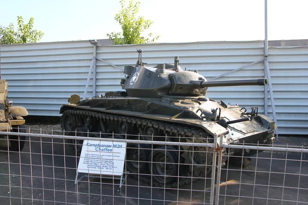 The M24 Chaffee (Light Tank, M24), Technik Museum Sinsheim, Almanya