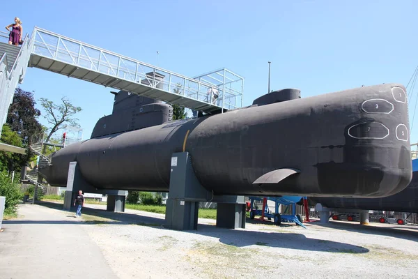 Submarino S188 Museo Técnico Speyer Alemania —  Fotos de Stock