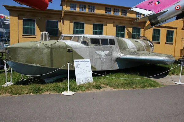 Flugboot Dornier Technik Müzesi Speyer Almanya — Stok fotoğraf