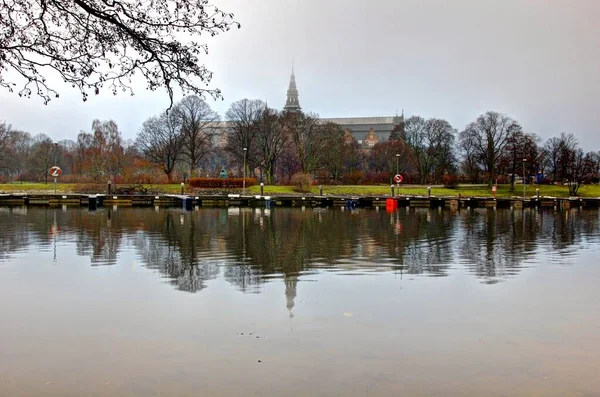 Nordic Müzesi manzarası, Stockholm, İsveç