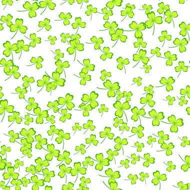 Yonca yaprağı seamless modeli