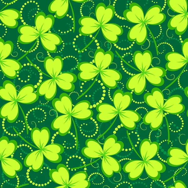 Yonca yaprağı seamless modeli