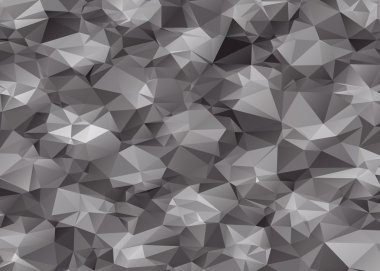 poligonal arka planı gri