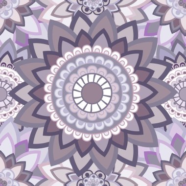 Mandala süsleme seamless modeli