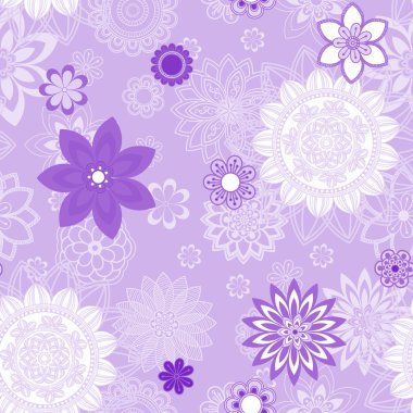 Mandala süsleme seamless modeli