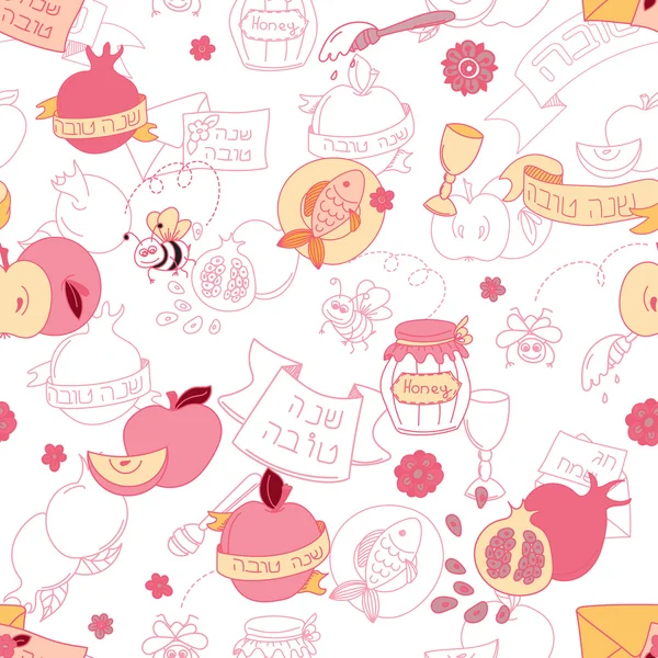 Romantic love vintage pattern — Stock Vector © Yuzach 18913889