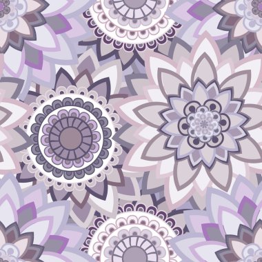 Mandala süsleme seamless modeli