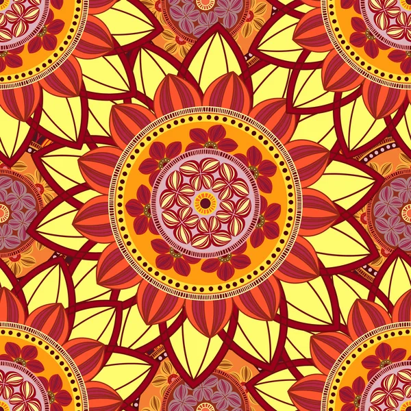 Mandala süsleme seamless modeli