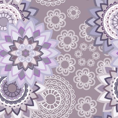 Mandala süsleme seamless modeli