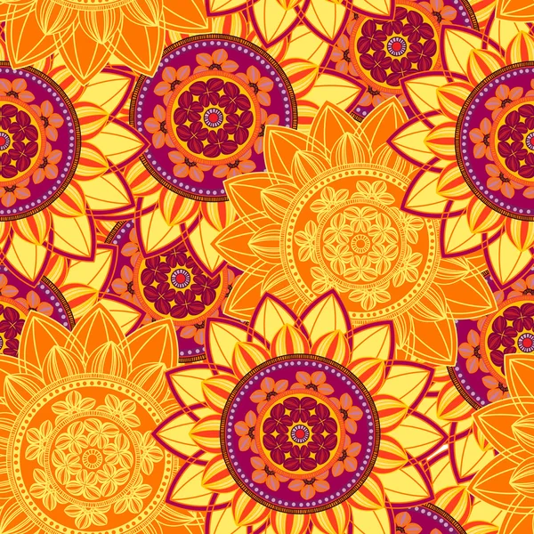 Mandala süsleme seamless modeli