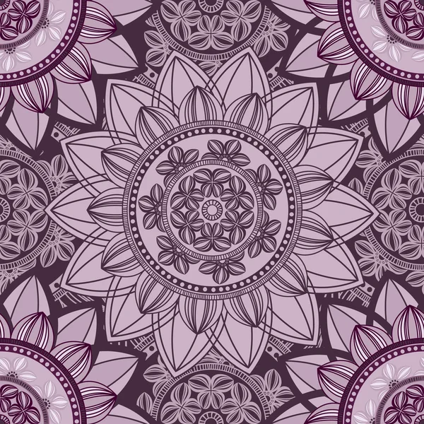 Mandala süsleme seamless modeli