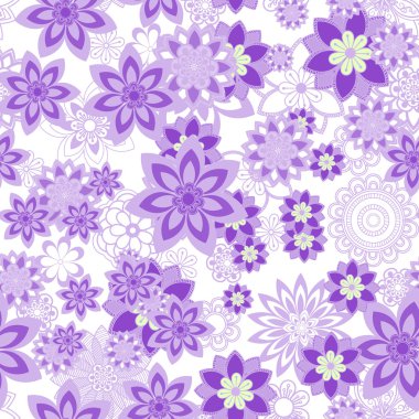 Mandala süsleme seamless modeli