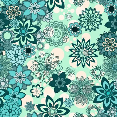 Mandala süsleme seamless modeli