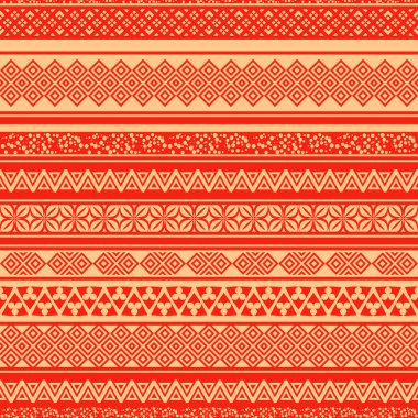 Kabile seamless modeli. Etnik süsleme ile arka plan.