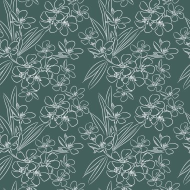 Soyut seamless modeli. Beyaz bir arka plan üzerinde siyah desen