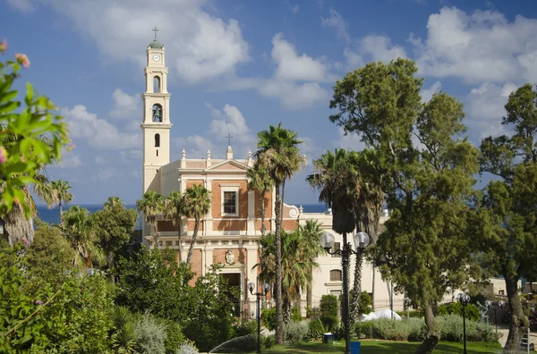 St. Peters kostel ve staré Jaffa — Stock fotografie