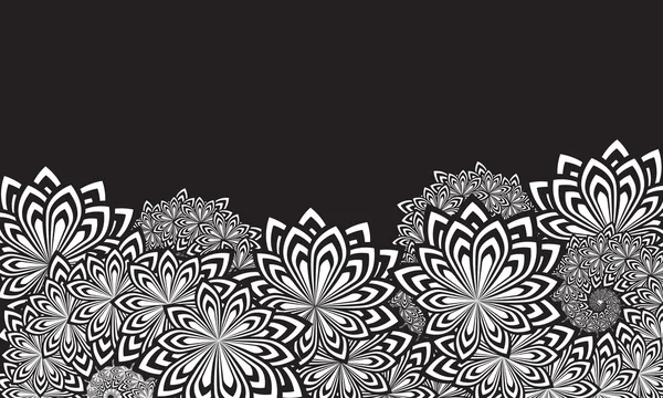 Fondo floral abstracto — Vector de stock