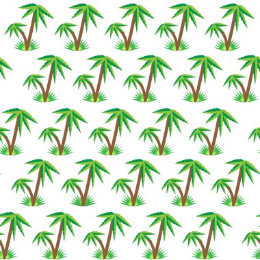 palmiye ağacı seamless modeli
