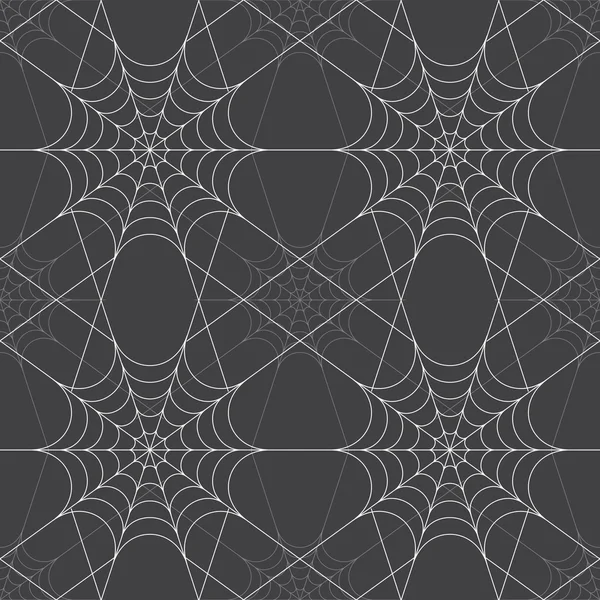 Cobweb seamless pattern — Stock Vector