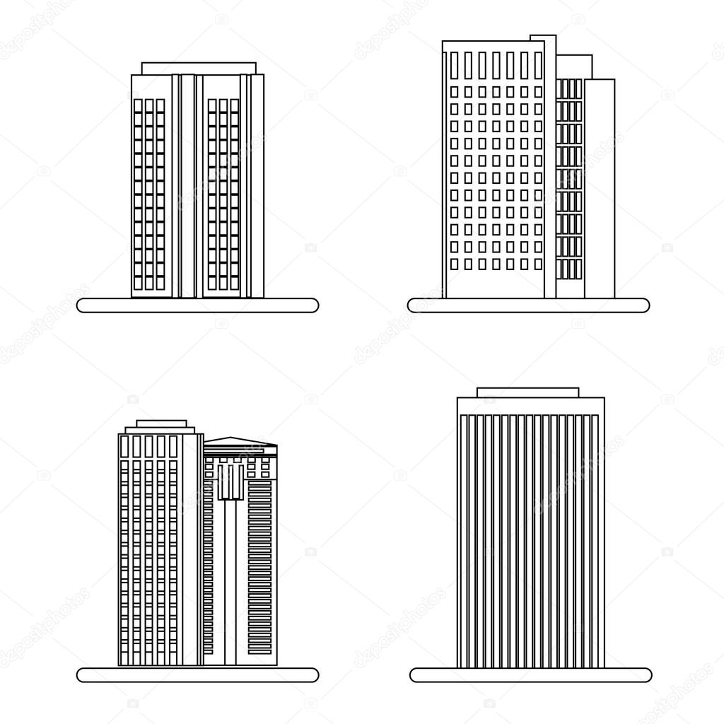 City Skyscrapers icons