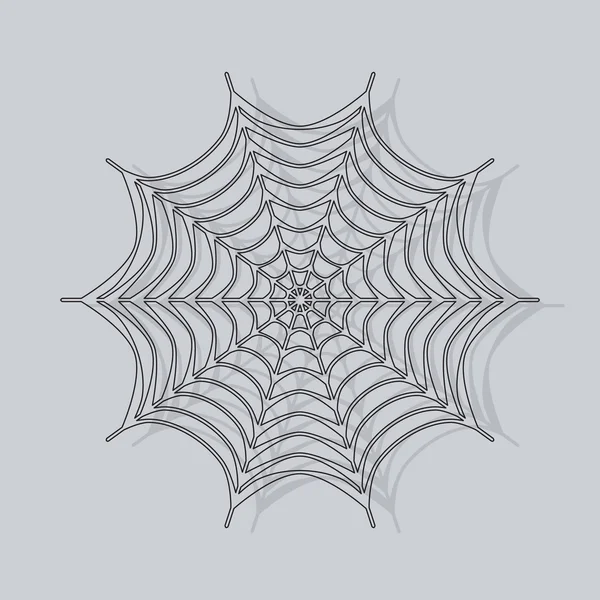 Pavoučí ikona — Stockový vektor